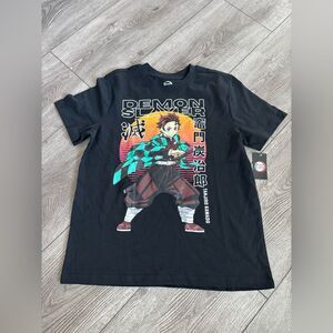 Demon Slayer Black Graphic T-Shirt